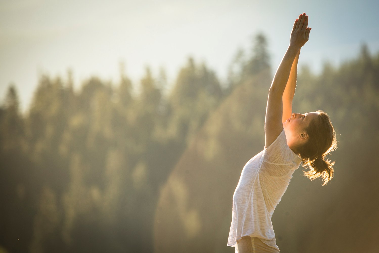 Yoga in nature.