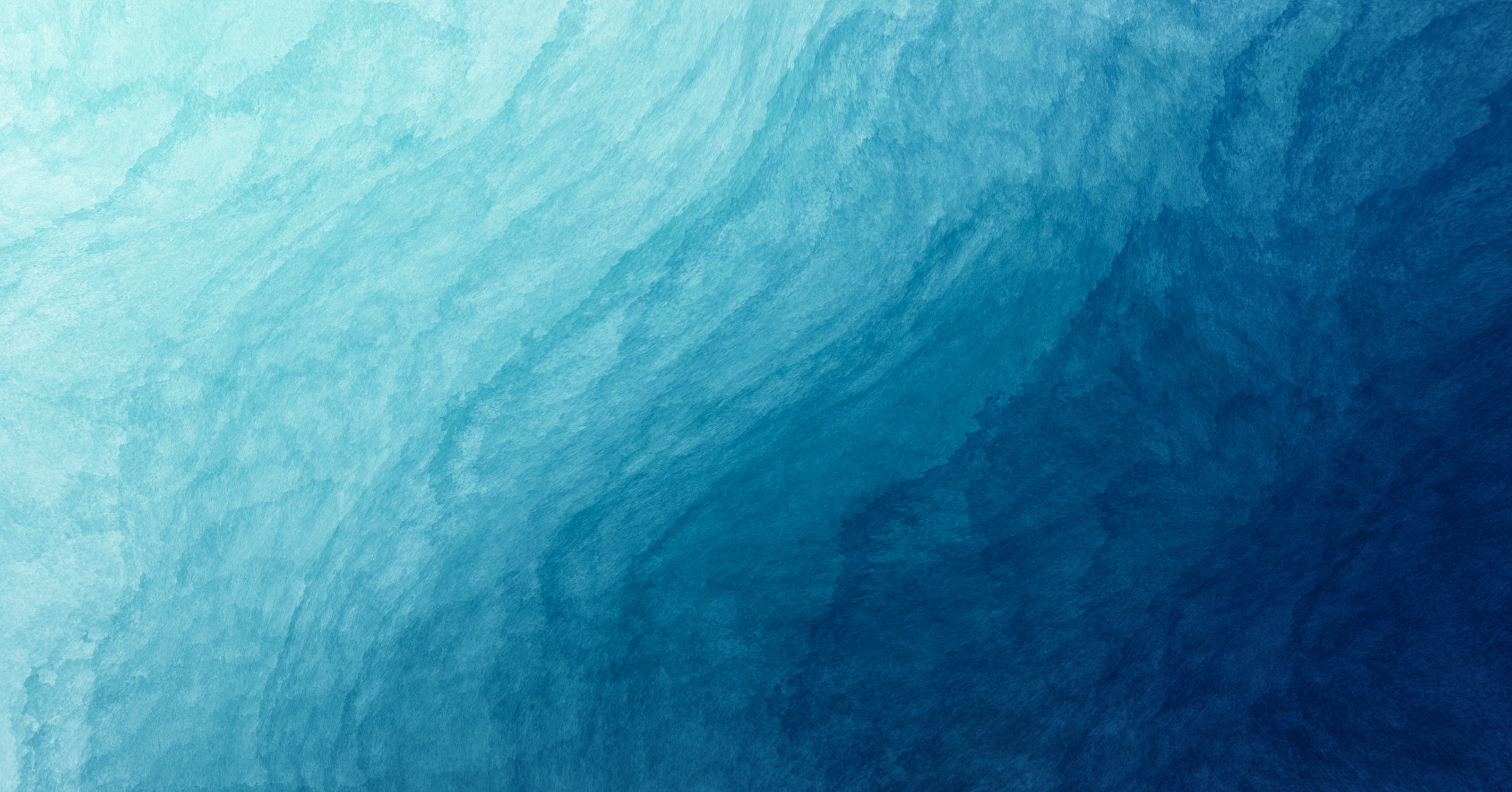 Watercolor blue color paint background